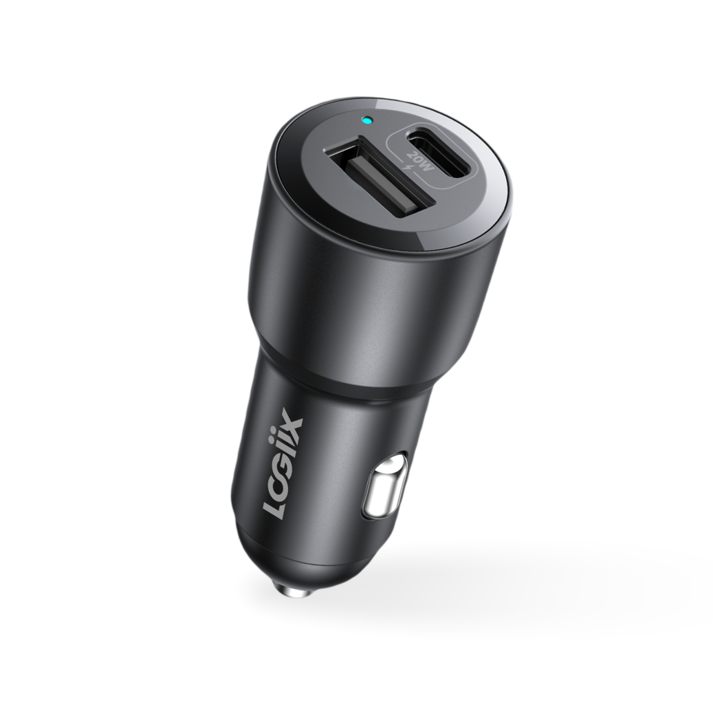 LOGiiX Power Lite 20W Duo Car Charger