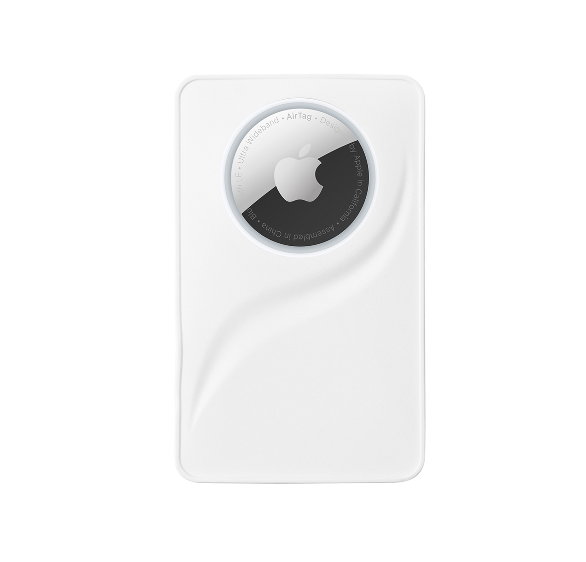 FURO AirTag holder for wallets - White