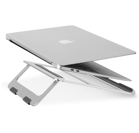 LOGiiX Folding Laptop Stand - Silver