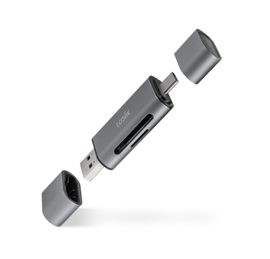 LOGiiX 2-in-1 SD Card Reader
