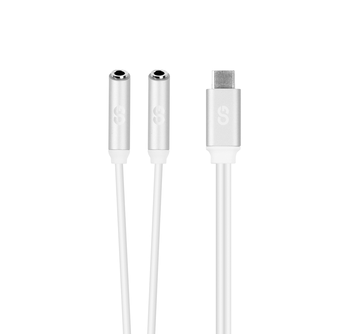LOGiiX Sound Share Earphone Splitter USB-C to 2x Aux