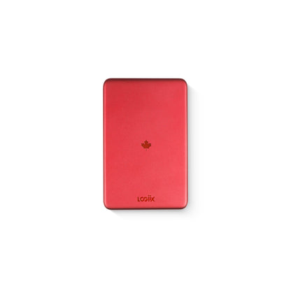 LOGiiX Piston Power 5000 mAh Slim Mag - Canada Red