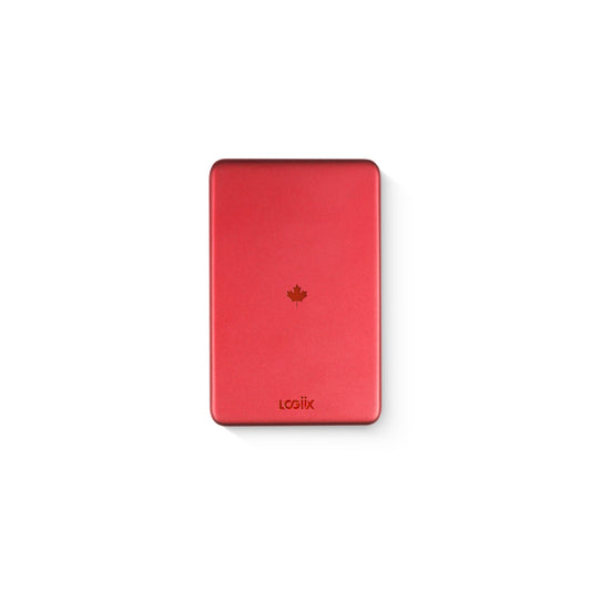 LOGiiX Piston Power 5000 mAh Slim Mag - Canada Red