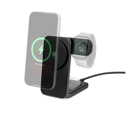 LOGiiX 3-in-1 Folding Charging Stand with 20W Charger
