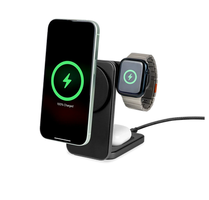 LOGiiX 3-in-1 Folding Charging Stand with 20W Charger