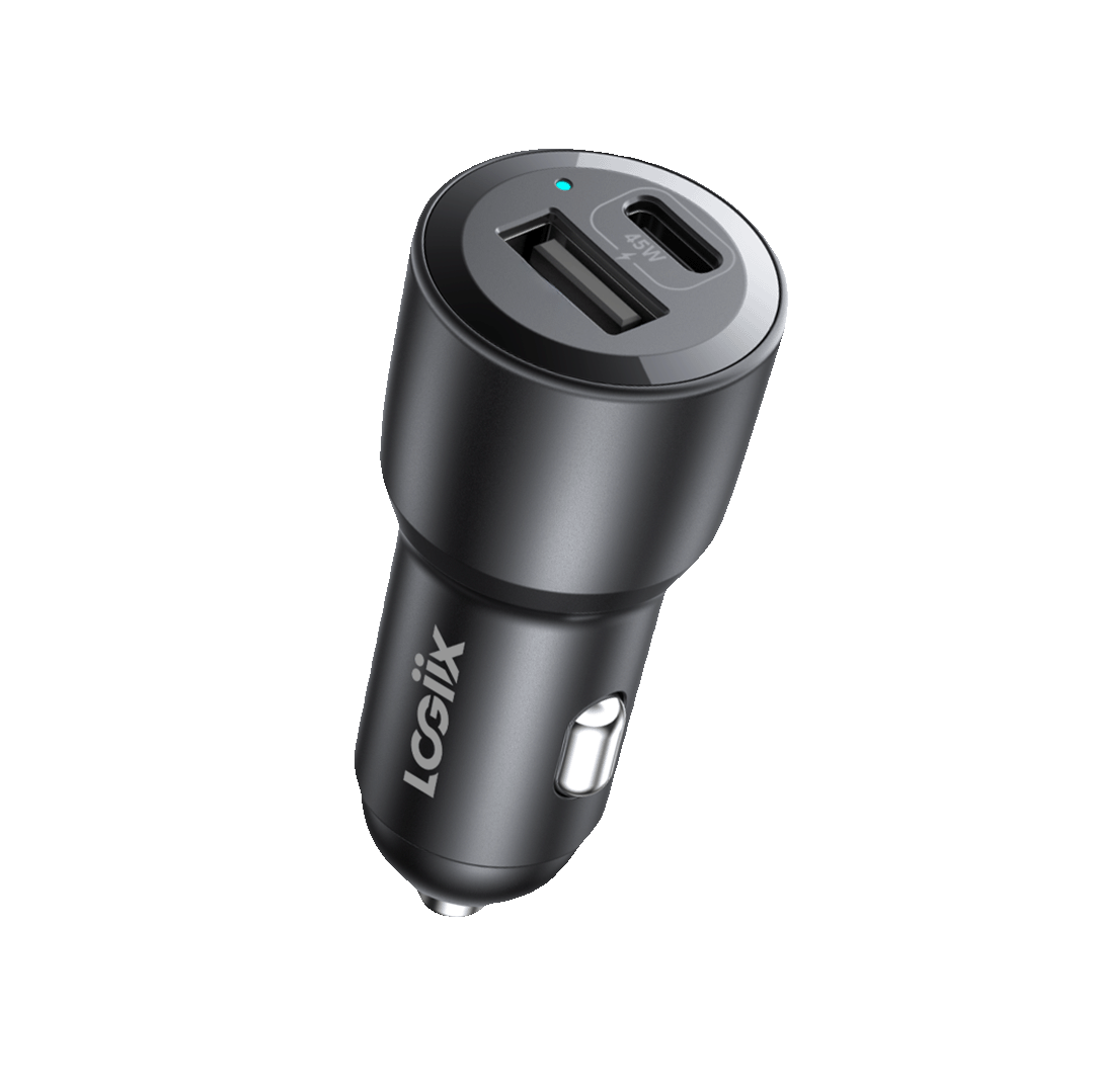LOGiiX Power Lite 45W Duo Car Charger