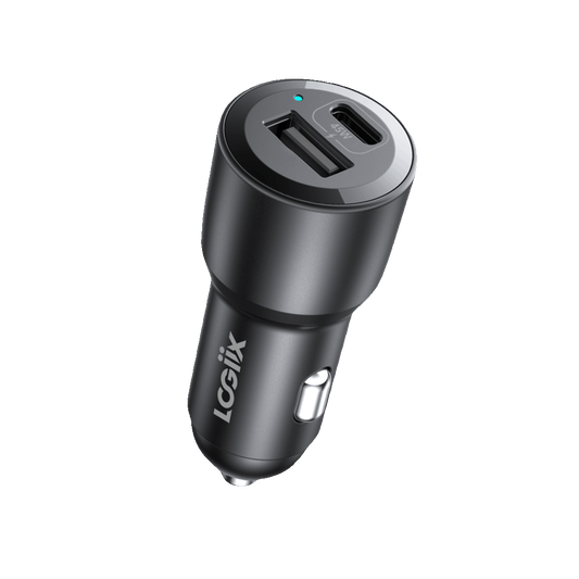 LOGiiX Power Lite 45W Duo Car Charger
