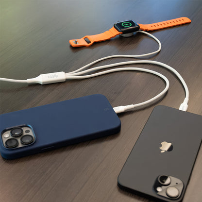 LOGiiX Piston Connect Split 3-in-1 (USB-C + Apple Watch)