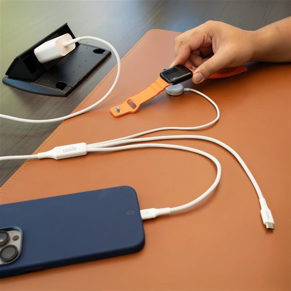 LOGiiX Piston Connect Split 3-in-1 (USB-C + Apple Watch)