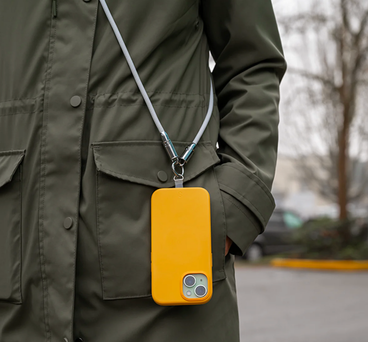 LOGiiX Sling Connect USB-C to USB-C 1.2M Lanyard Cable