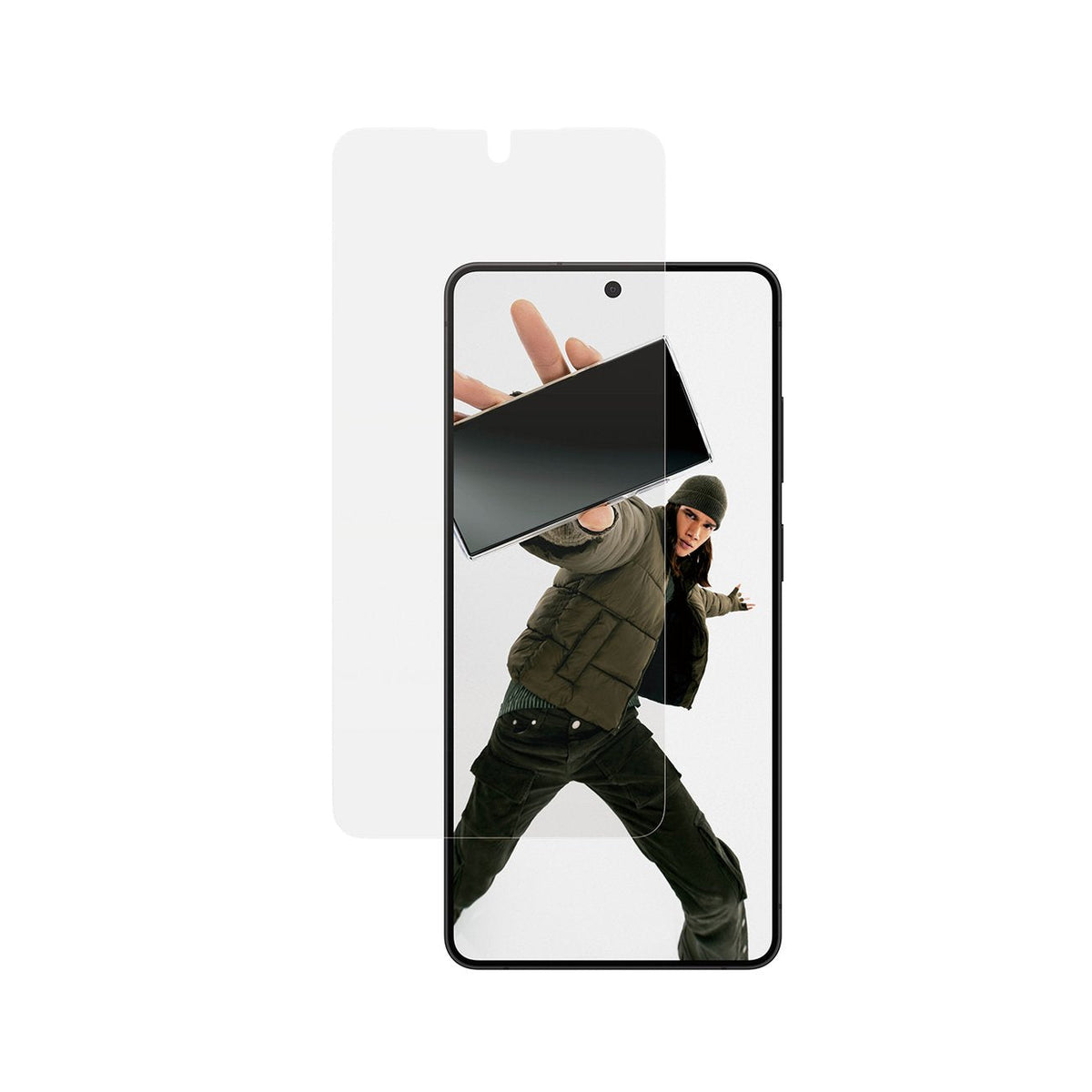 PanzerGlass UWF Screen Protector Samsung Fit w/Fastfit in-a-box