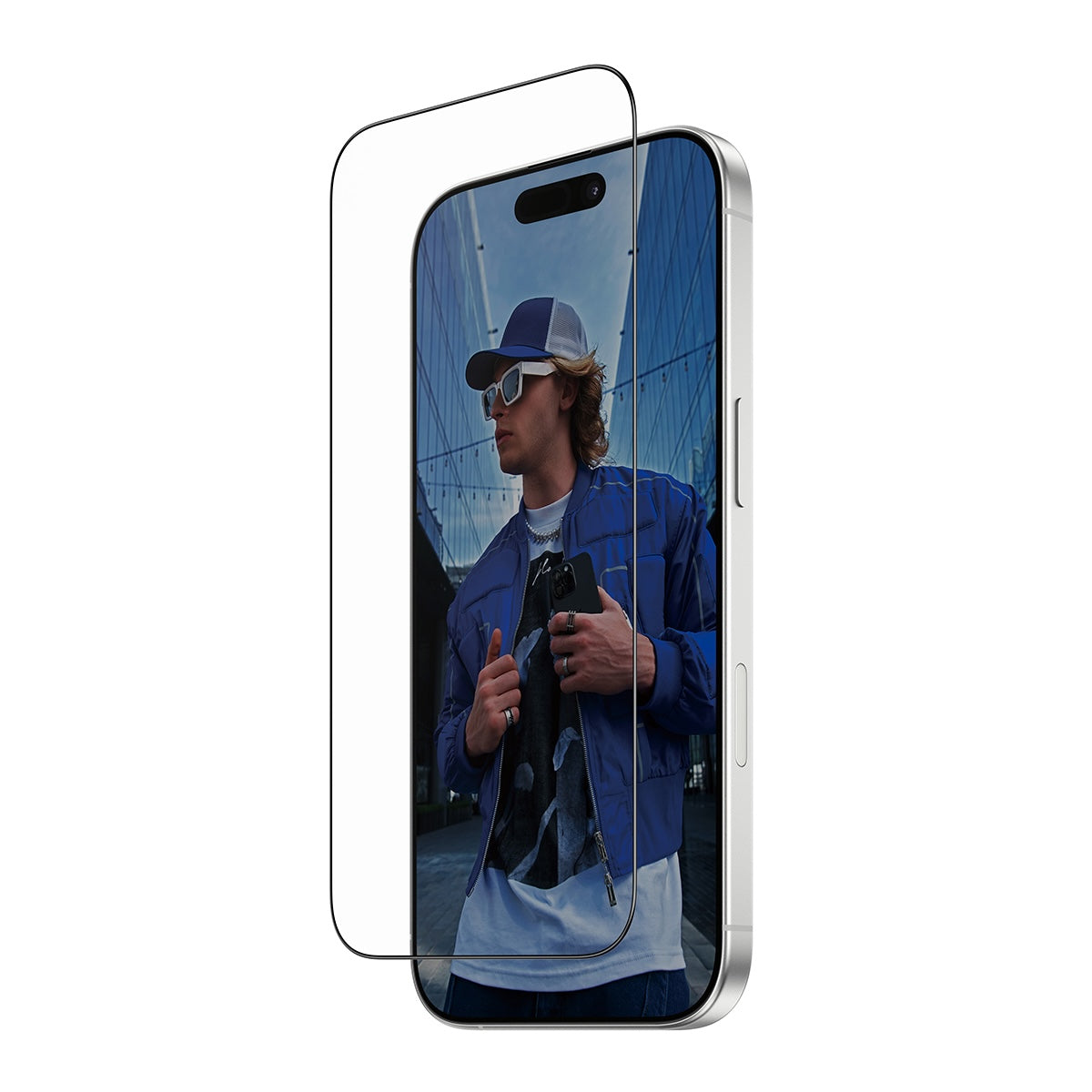 PanzerGlass UWF Screen Protector iPhone Fit w/Fastfit in-a-box