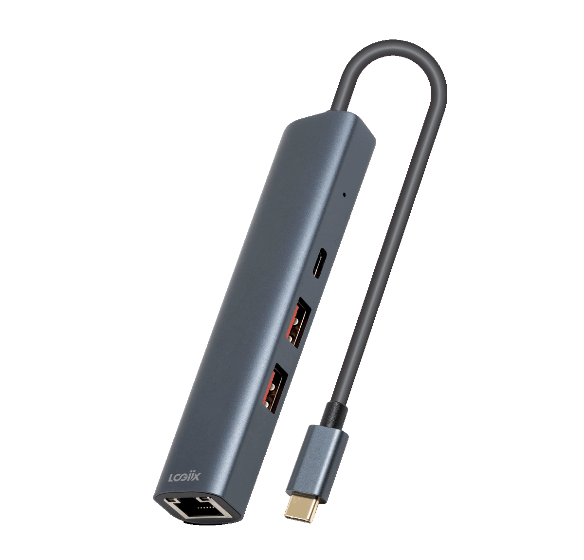 LOGiiX USB-C Multiport Slim Hub with Ethernet