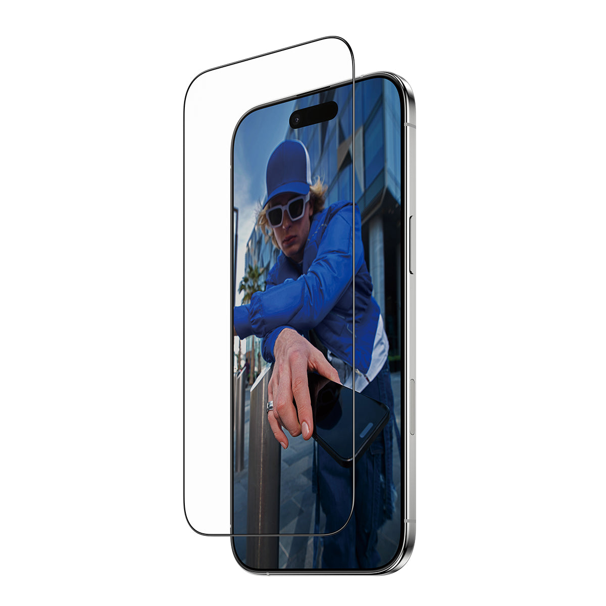 PanzerGlass UWF Screen Protector iPhone Fit w/Fastfit in-a-box