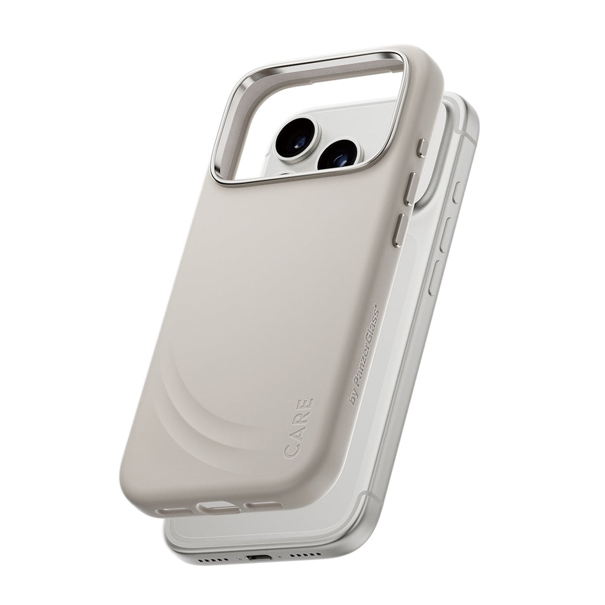PanzerGlass CARE Flow  with Haptic Button & MagSafe iPhone 18 Pro/17 Pro