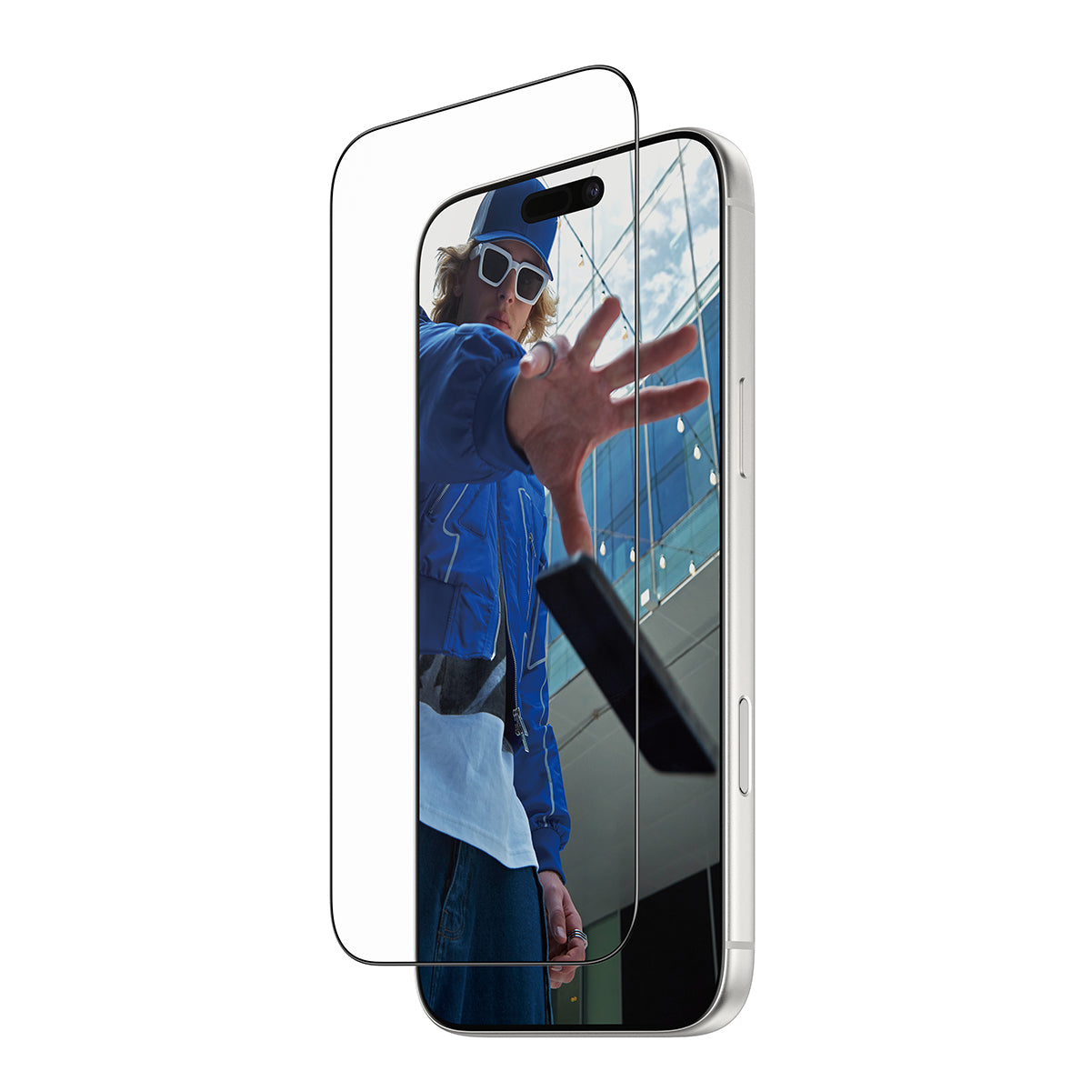PanzerGlass UWF Screen Protector iPhone Fit w/Fastfit in-a-box